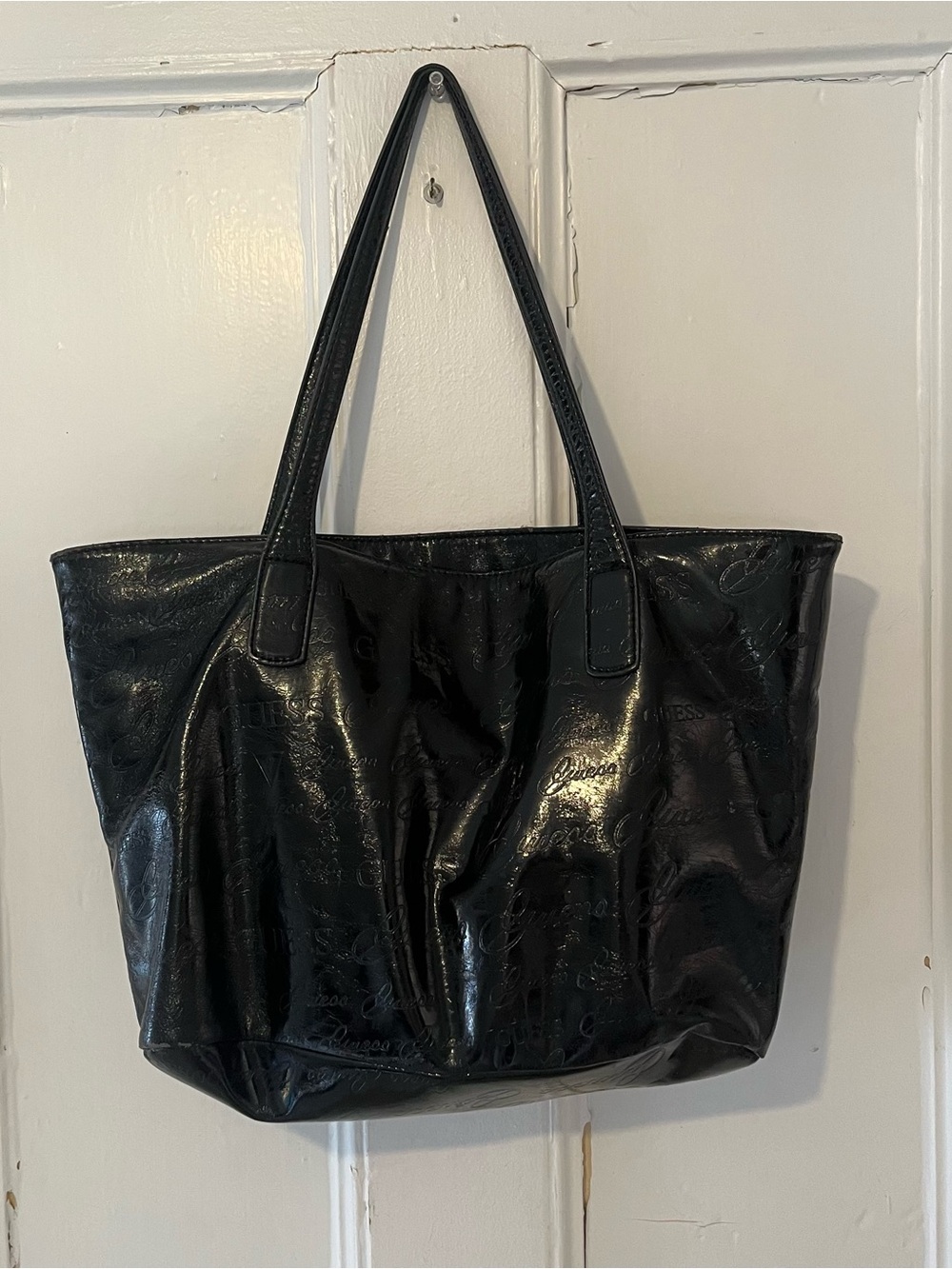 GUESS Black tote bag - Picture 3 of 12